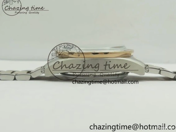 0212 Thermal Speedmaster ’57 Co-Axial SS RG OMF 1:1 Best Edition White Dial On SS RG Bracelet A9300 (Free Leather Strap) 8074